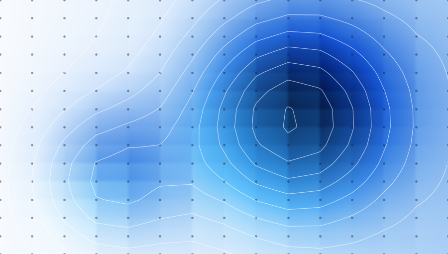 A coarse solver field and its smooth interpolant
